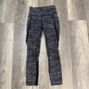 Lululemon Black & White Leggings